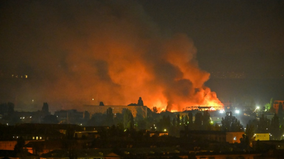 Russian barrage on Ukraine kills 2, wounds dozens more