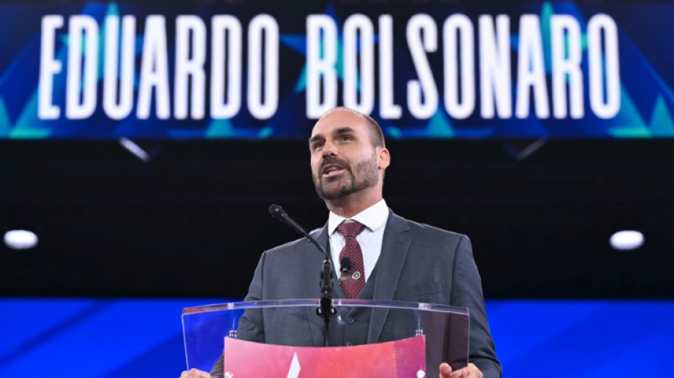 Imputan a un hijo de Bolsonaro que hizo lobby ante EEUU para sancionar a Brasil