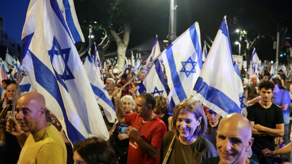 Tausende gehen in Israel erneut gegen die Justizreform auf die Stra&szlig;e