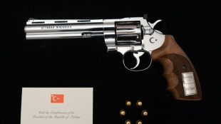 Un revolver, six balles: l'&eacute;trange cadeau du pr&eacute;sident turc aux dirigeants de l'Otan