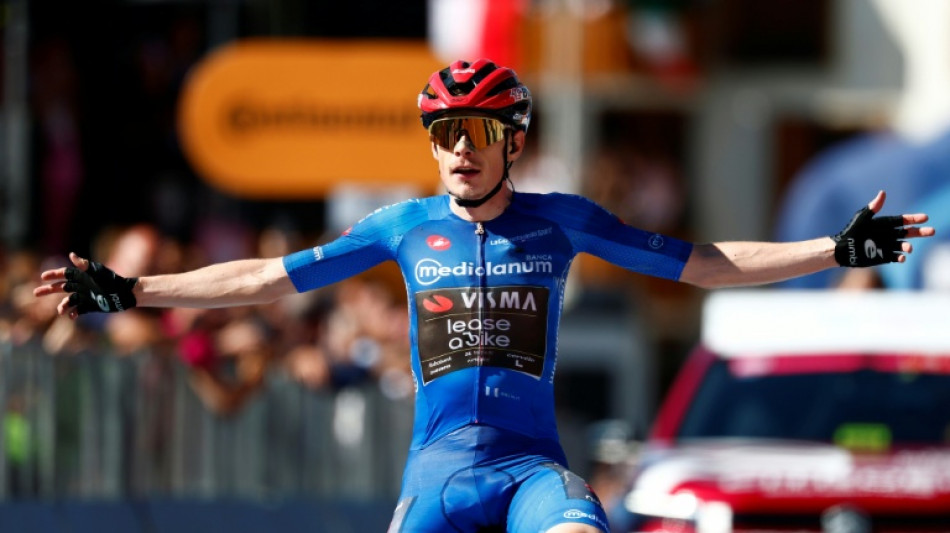 Vingegaard takes Giro lead after storrming to victory in 14th stage