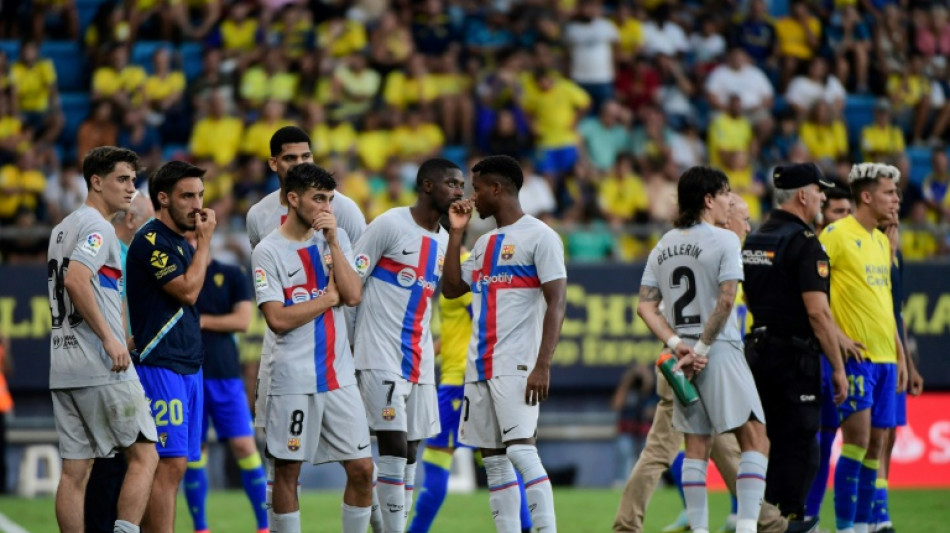 Espagne: le Bar&ccedil;a encha&icirc;ne &agrave; Cadix, l'Atl&eacute;tico se rassure