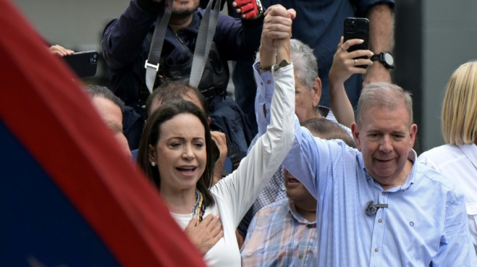 Oposici&oacute;n venezolana denuncia "acoso judicial" contra rival de Maduro en presidenciales