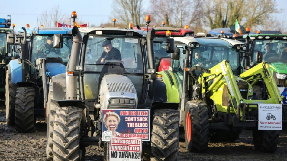 Tausende irische Landwirte demonstrieren gegen Mercosur-Handelsabkommen