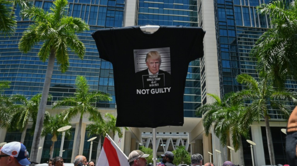 Angeklagter Trump zu Gerichtsanh&ouml;rung in Miami eingetroffen
