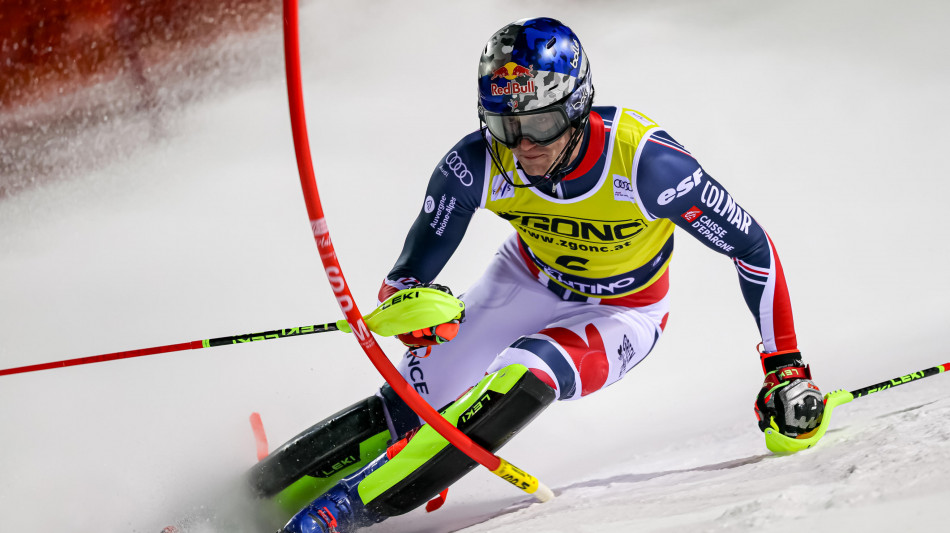 Sci: il francese Noel vince lo slalom di Campiglio, azzurri indietro