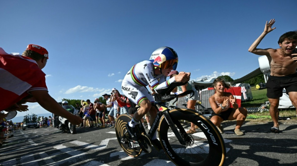 Tour de France: Remco Evenepoel remporte le chrono de la 16e &eacute;tape