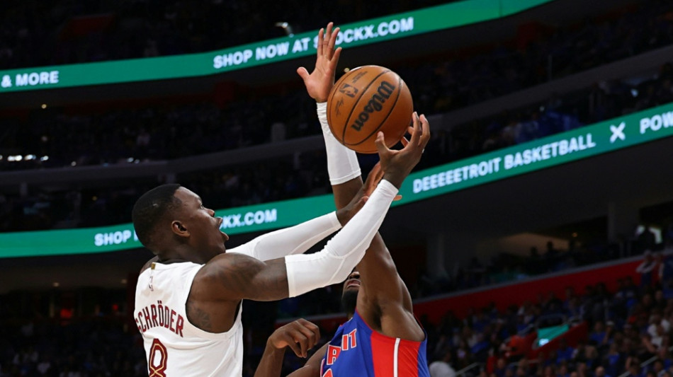 NBA: Schr&ouml;ders Cavaliers drehen Krimi in Detroit