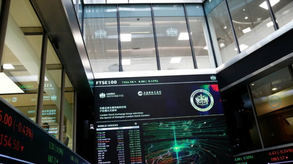 La Bourse de Londres d&eacute;passe pour la premi&egrave;re fois 10.000 points
