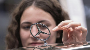 Besch&auml;ftigte protestieren gegen Sparpl&auml;ne bei Mercedes-Benz 