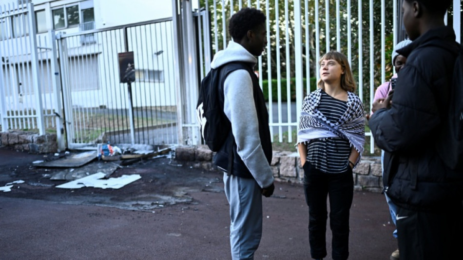 'Our future is being robbed': Greta Thunberg joins France student protests