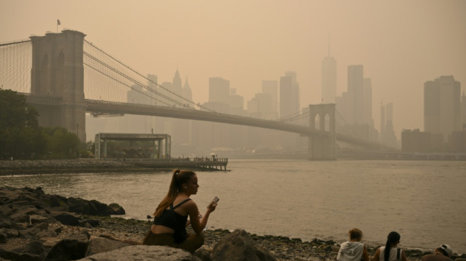 Ungesunder Waldbrand-Rauch aus Kanada vernebelt New York und Chicago