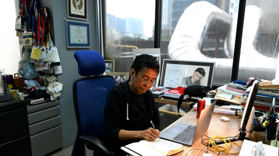 Philippines: Prix Nobel de la paix, Maria Ressa poursuit son combat pour les libert&eacute;s