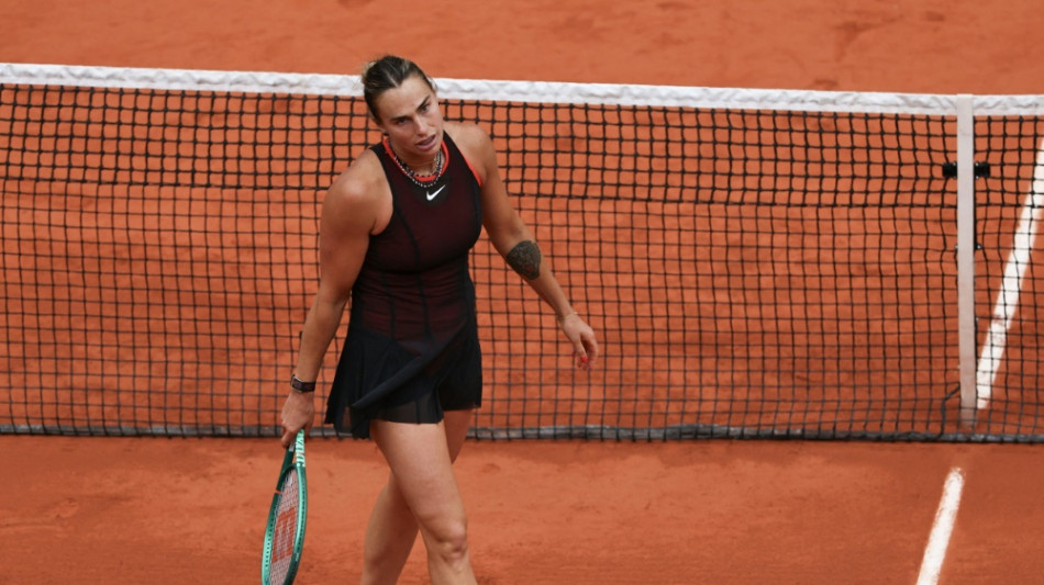 French Open: Sabalenka scheitert spektakul&auml;r an Schnaider