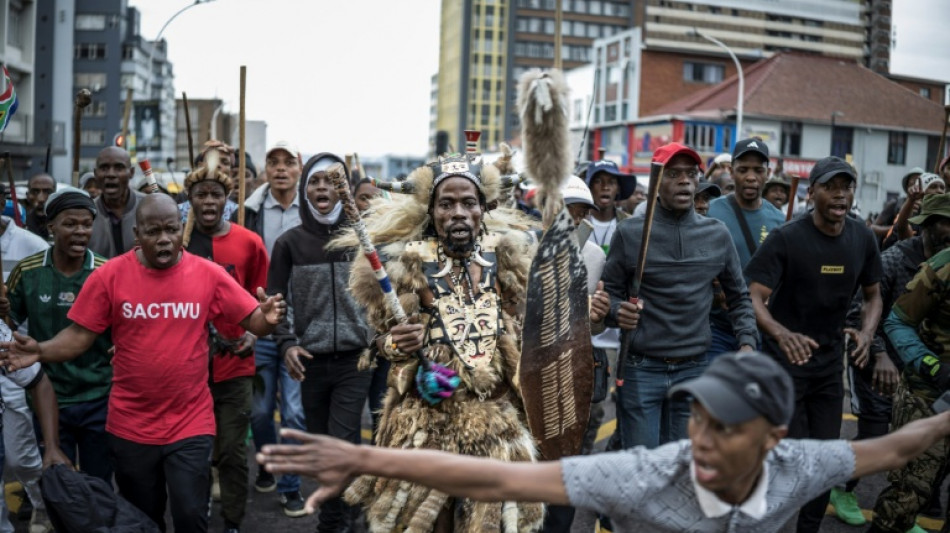 Tausende fordern in S&uuml;dafrika bei Protesten Ausweisung illegaler Migranten