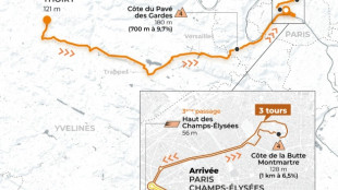 La 21e &eacute;tape du Tour: terminus sur les Champs-&Eacute;lys&eacute;es en passant par Montmartre