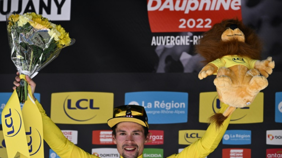 Dauphin&eacute;: Roglic prend les commandes dans les Alpes