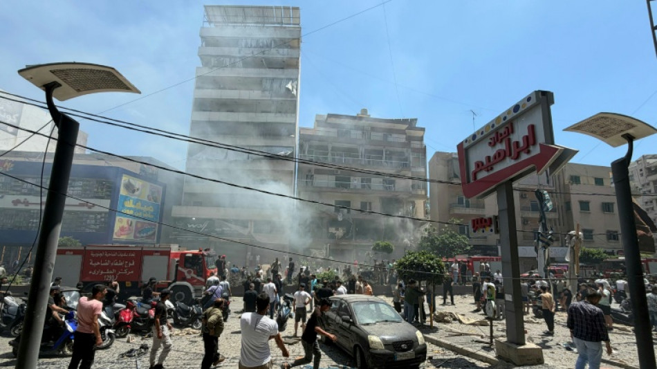 Israel says strikes Hezbollah targets in Beirut's southern suburbs