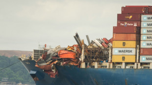 El portacontenedores que destruy&oacute; un puente de Baltimore, en EEUU, remolcado a un astillero