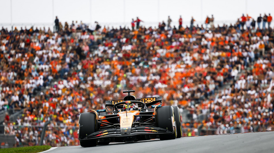 F1: Piastri vince in Olanda davanti a Verstappen
