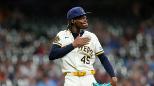 MLB Brewers pitcher Uribe gets one-game ban for mound antics