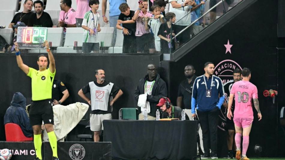 Lionel Messi exits MLS game in injury scare ahead of World Cup