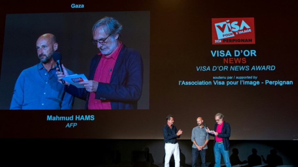 Fot&oacute;grafo palestino de la AFP Mahmud Hams gana el prestigioso premio Visa de Oro News