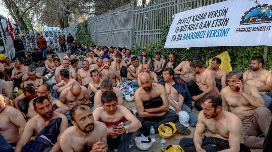 Gewerkschaft: 110 hungerstreikende Minenarbeiter in Ankara verhaftet