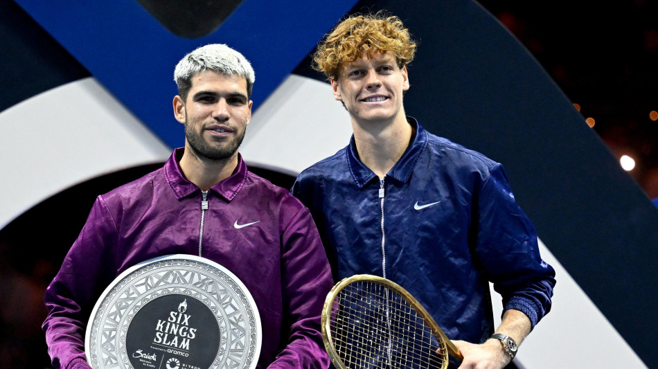 Tennis: ranking Atp, Sinner accorcia le distanze su Alcaraz