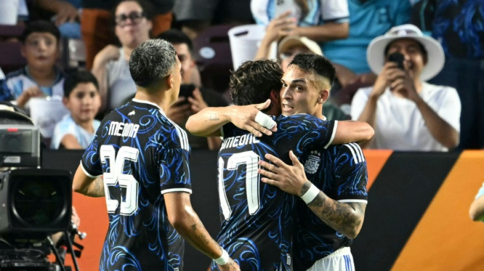 Sem Messi, Argentina vence Honduras (2-0) em seu pen&uacute;ltimo amistoso antes da Copa