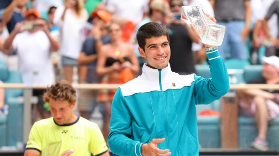 Tennis: le ph&eacute;nom&egrave;ne Alcaraz emporte tout &agrave; Miami
