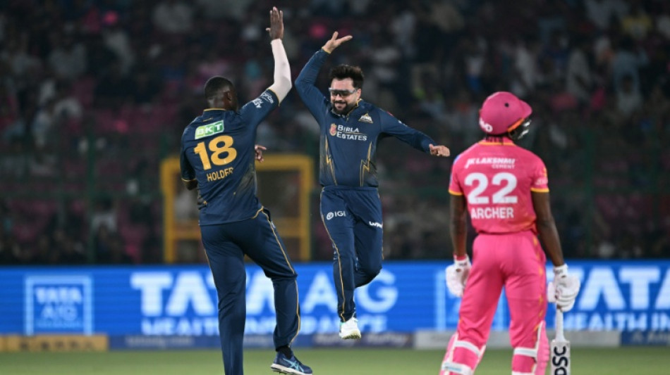 Rashid Khan bowls Gujarat to 77-run win over Rajasthan 