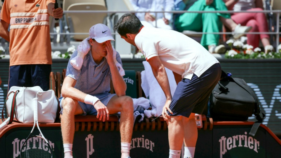 Ailing Sinner crashes out of French Open, Sabalenka waits