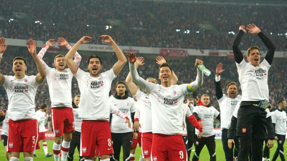 Mondial-2022: Lewandowski et la Pologne qualifi&eacute;s en battant la Su&egrave;de