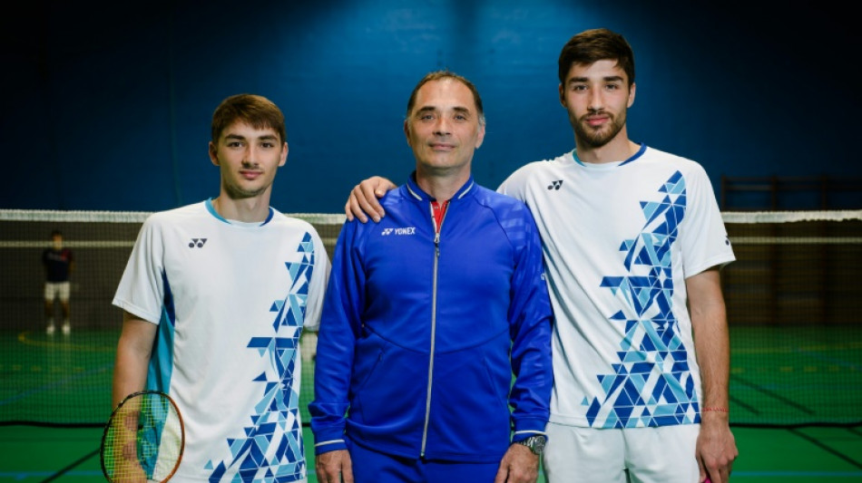 De Sofia &agrave; Fos-sur-Mer, les fr&egrave;res Popov, &eacute;toiles du badminton fran&ccedil;ais