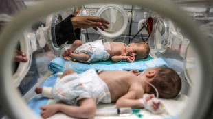 Beb&ecirc;s prematuros compartilham incubadora em hospital de Gaza