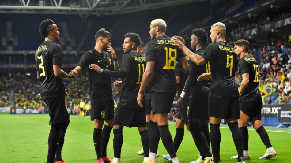 Brasil goleia Guin&eacute; (4-1) em amistoso marcado por atos antirracistas