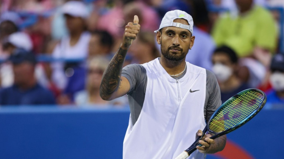 Tennis: Kyrgios affrontera Nishioka en finale &agrave; Washington