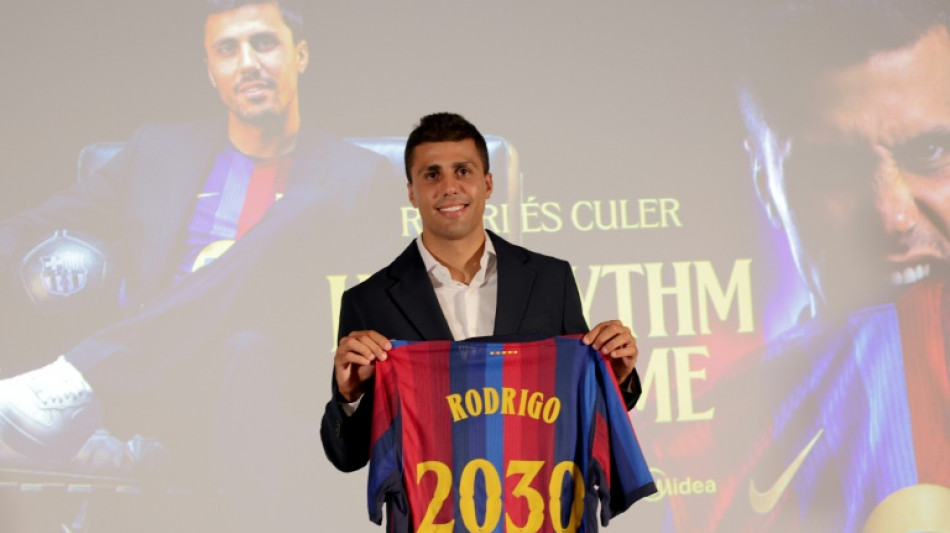 Barcelona anuncia oficialmente a contrata&ccedil;&atilde;o de Rodri at&eacute; 2030