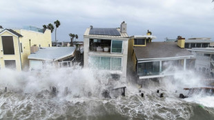 'Devastating' waves leave California beach homes on brink of collapse