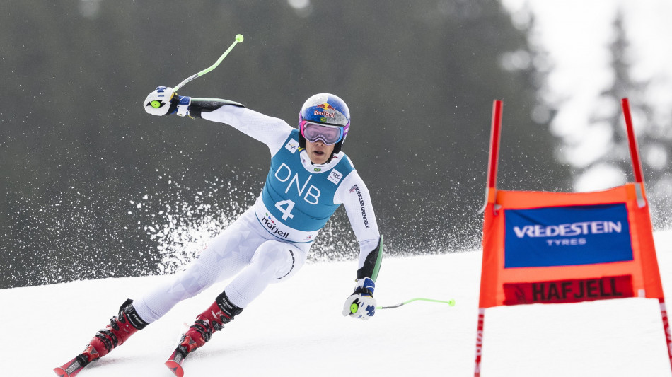 Sci: Braathen in testa al gigante di Lillehammer, azzurri indietro