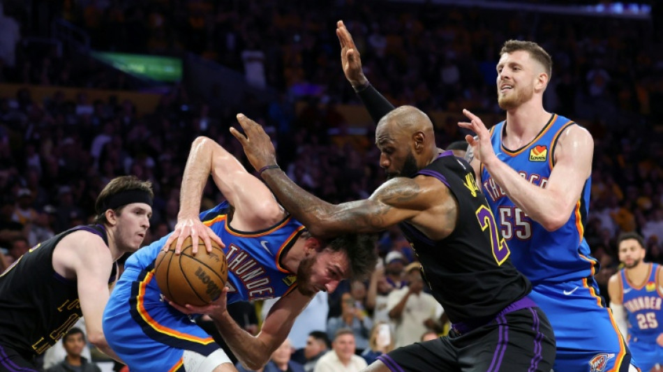 LeBron's Lakers eliminated from NBA playoffs as Thunder seal sweep