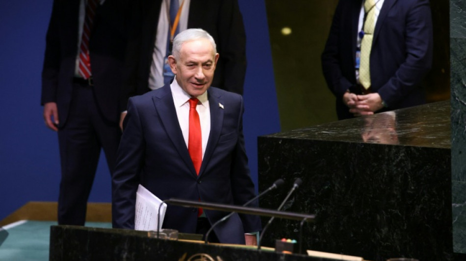 Israel's Netanyahu denounces enemies, allies in fiery UN speech