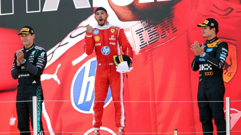 Hamilton conquista 1&ordf; vit&oacute;ria pela Ferrari no GP de Barcelona-Catalunha de F1