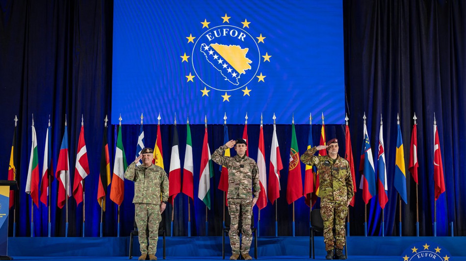 Il generale Fronda assume il comando di Eufor in Bosnia