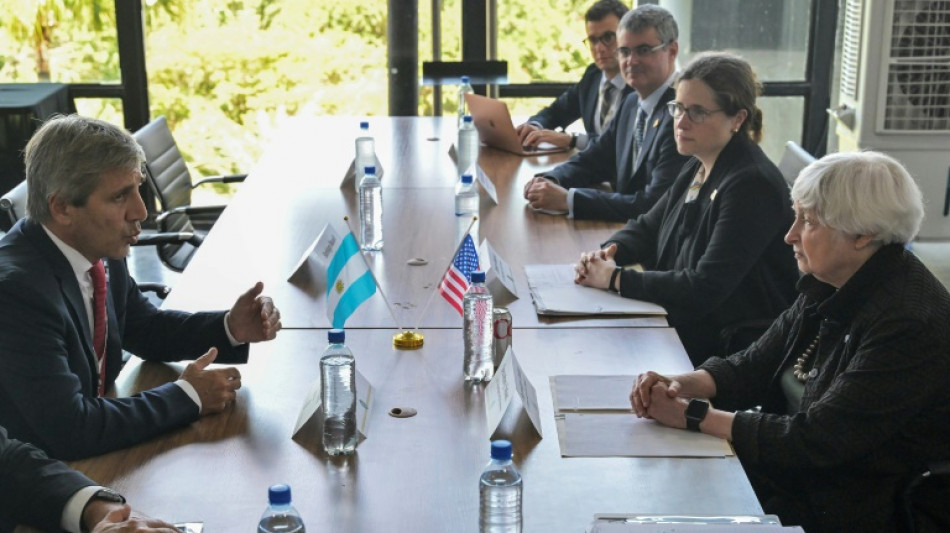 Ministro argentino se re&uacute;ne con Yellen y suma apoyos para programa econ&oacute;mico al margen de G20