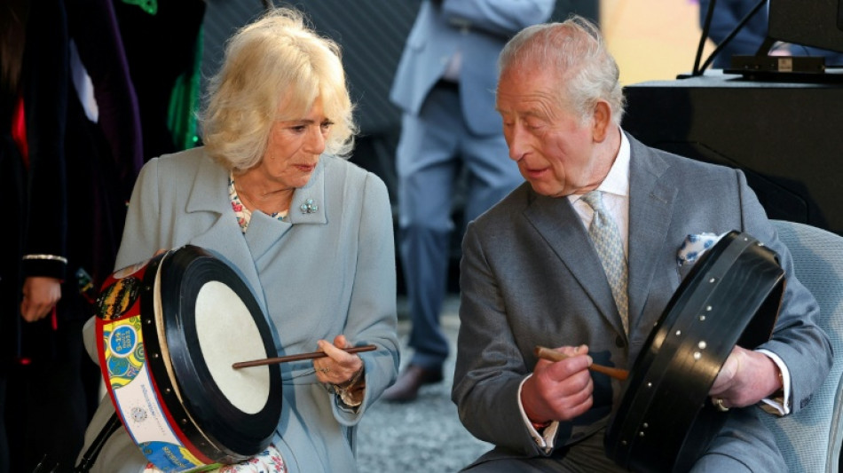 Britischer K&ouml;nig Charles III. zu Besuch in Nordirland eingetroffen