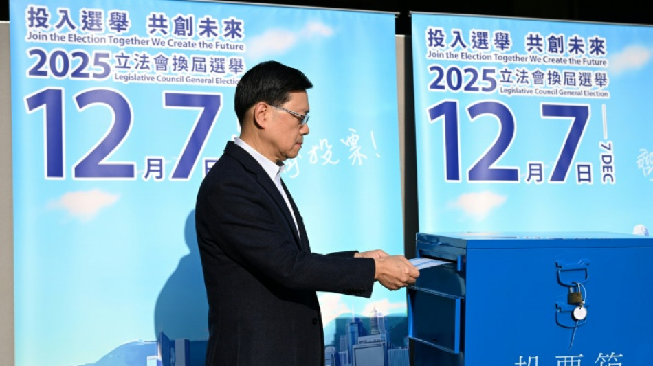 Hong Kong heads to the polls after deadly fire