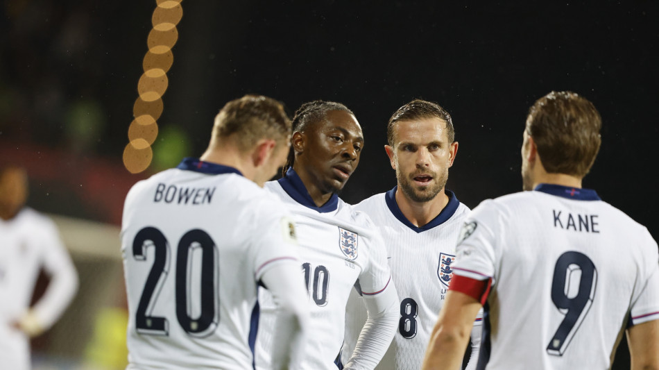 Mondiali: Inghilterra prima europea qualificata