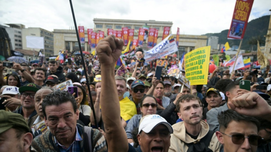 'No going back' for Colombia's workers as the right eyes return
